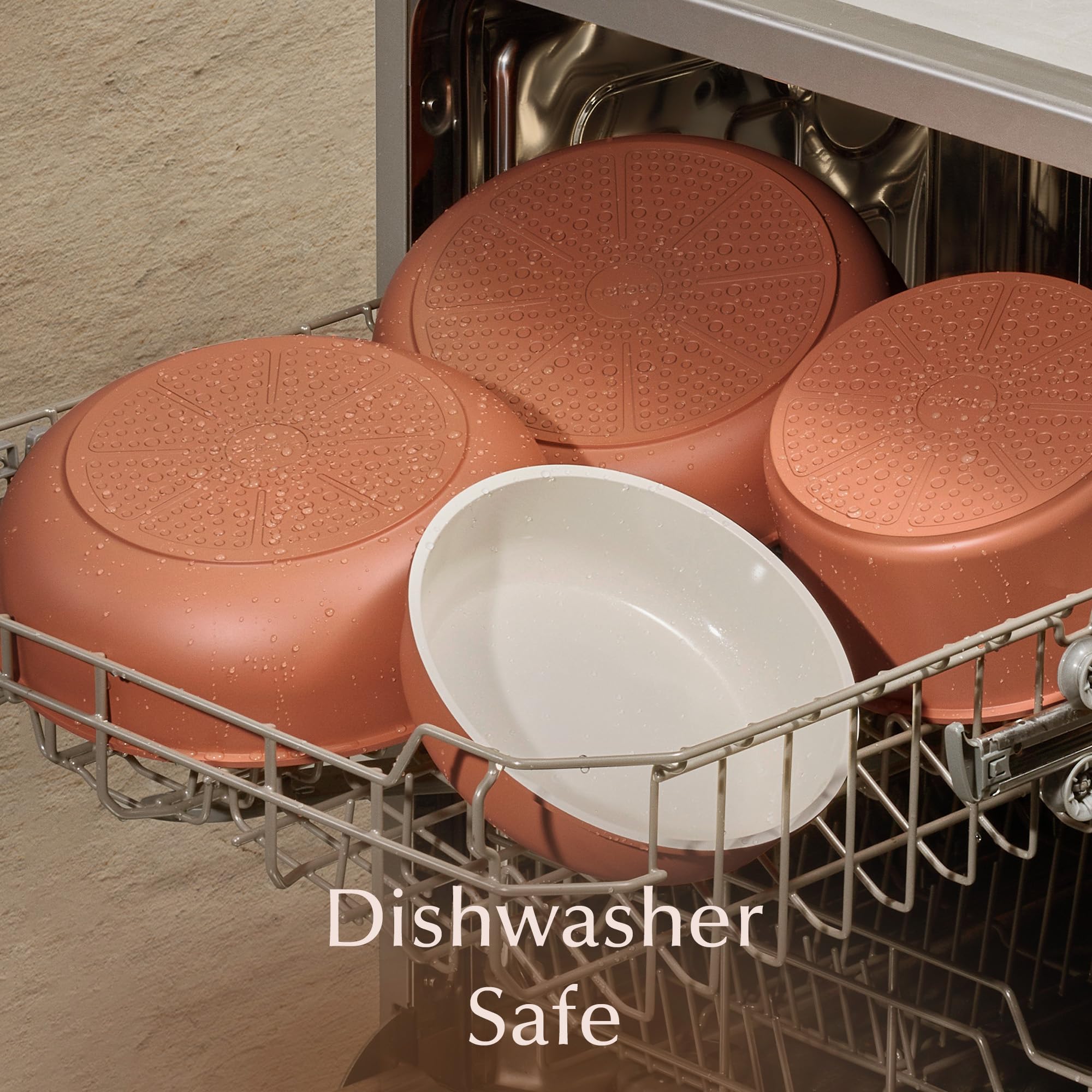 CAROTE 19-Piece Nonstick Cookware Set — Pink