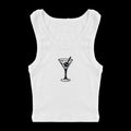 Y2K Punk Print Baby Tank