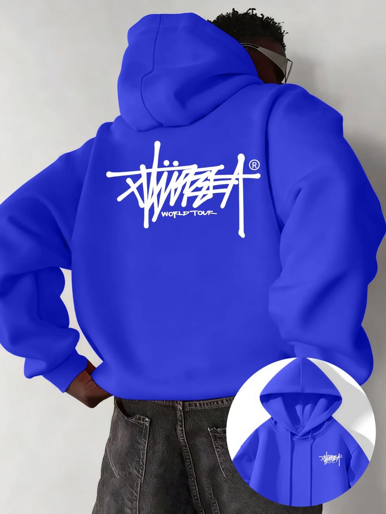 Urban Print Pullover Hoodie
