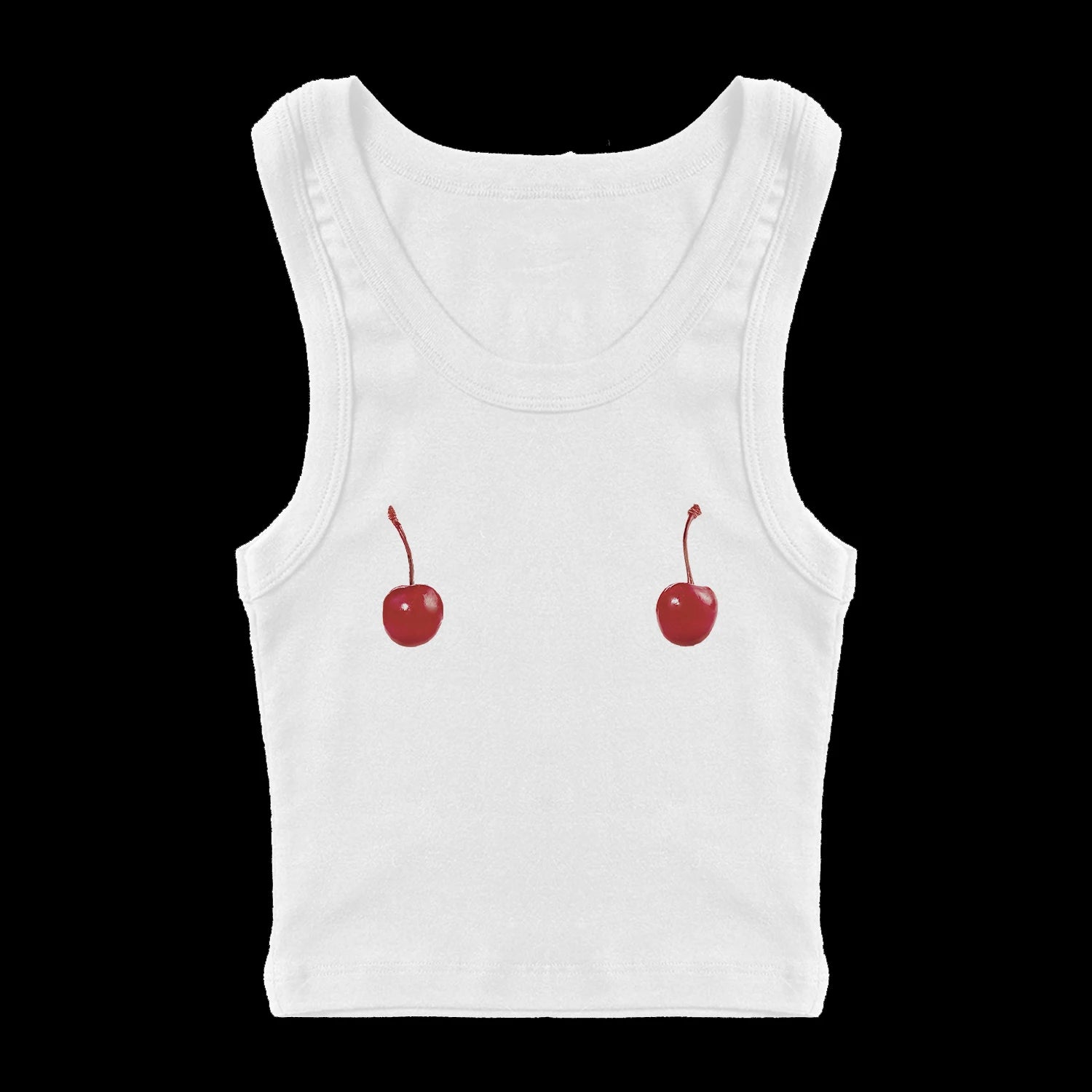 Y2K Punk Print Baby Tank