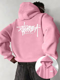 Urban Print Pullover Hoodie