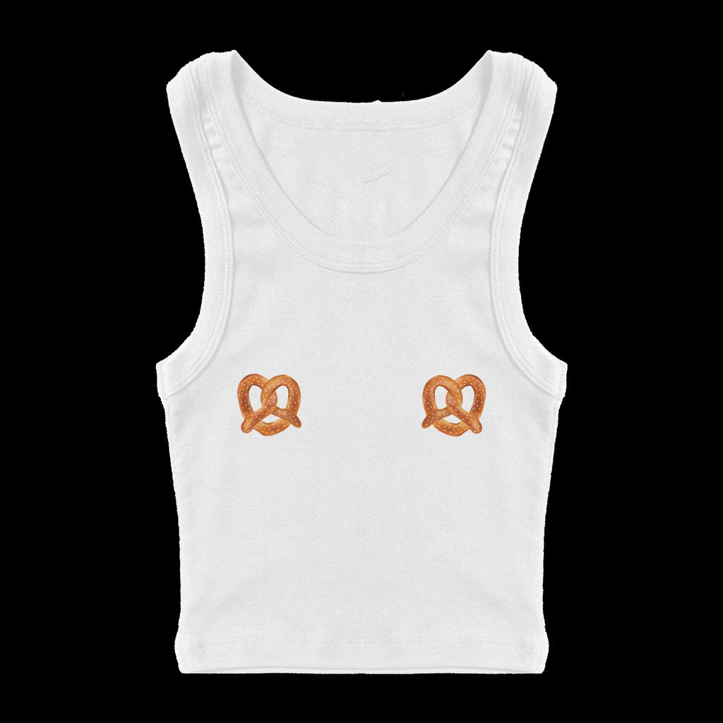 Y2K Punk Print Baby Tank