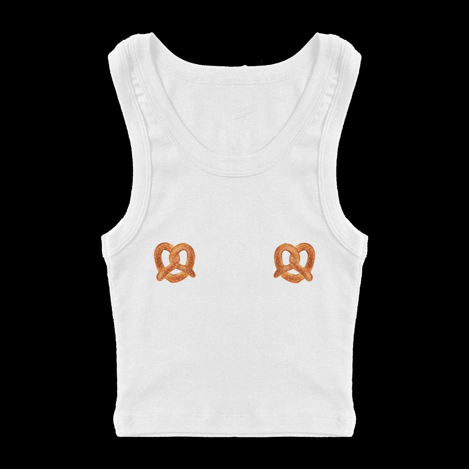 Y2K Punk Print Baby Tank