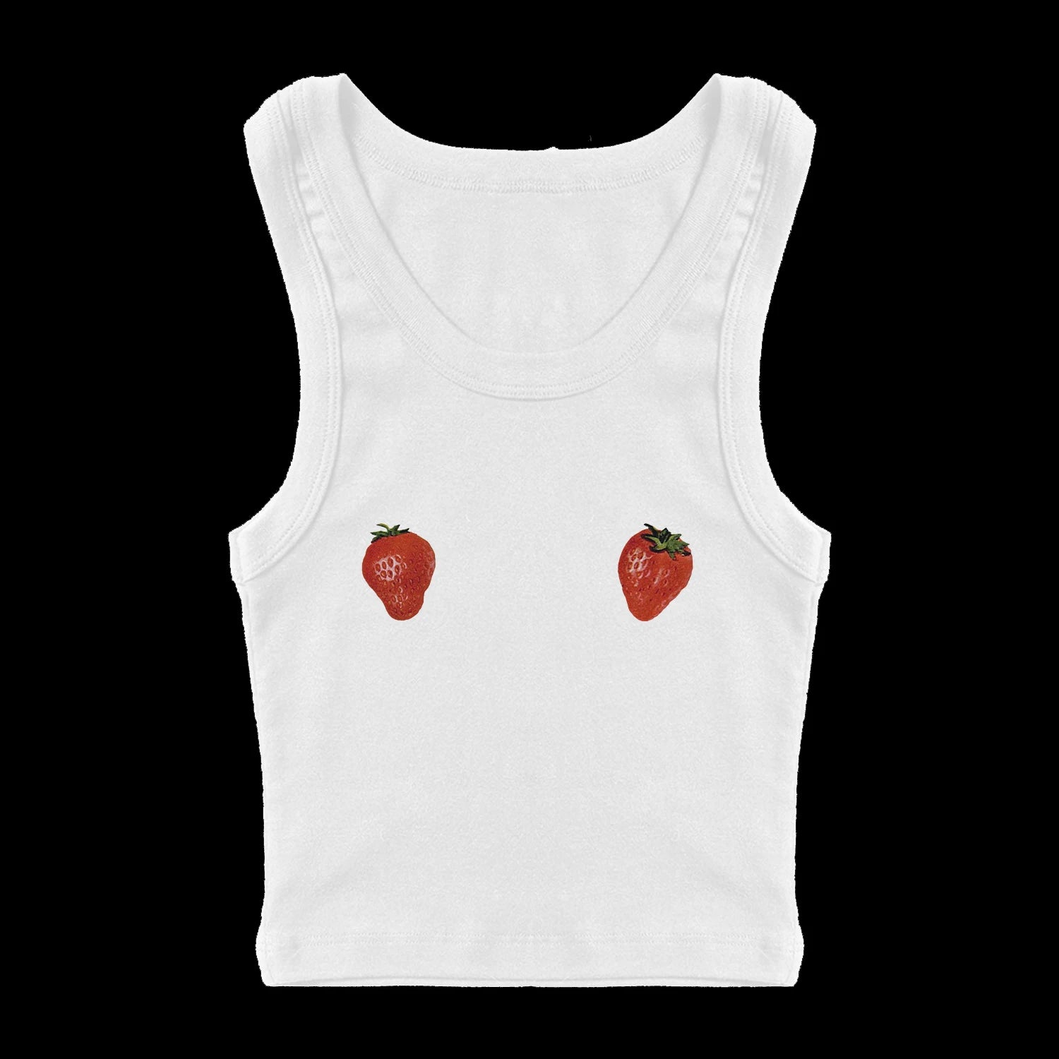 Y2K Punk Print Baby Tank