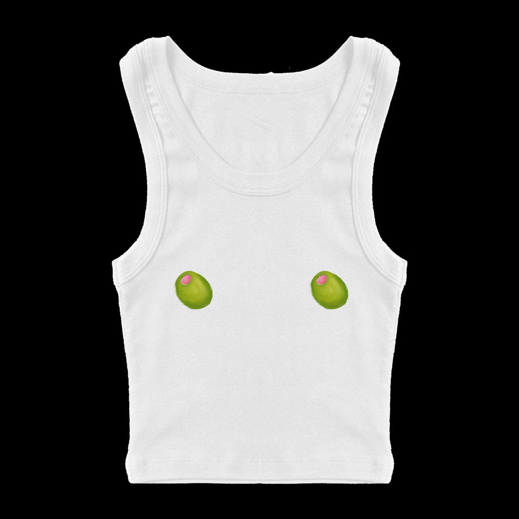 Y2K Punk Print Baby Tank