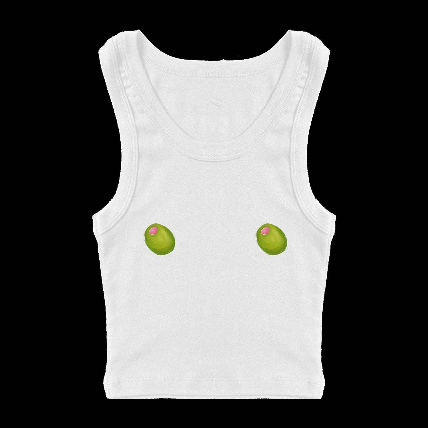 Y2K Punk Print Baby Tank