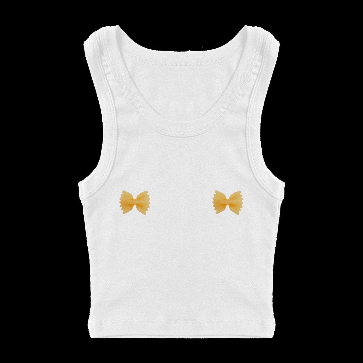 Y2K Punk Print Baby Tank