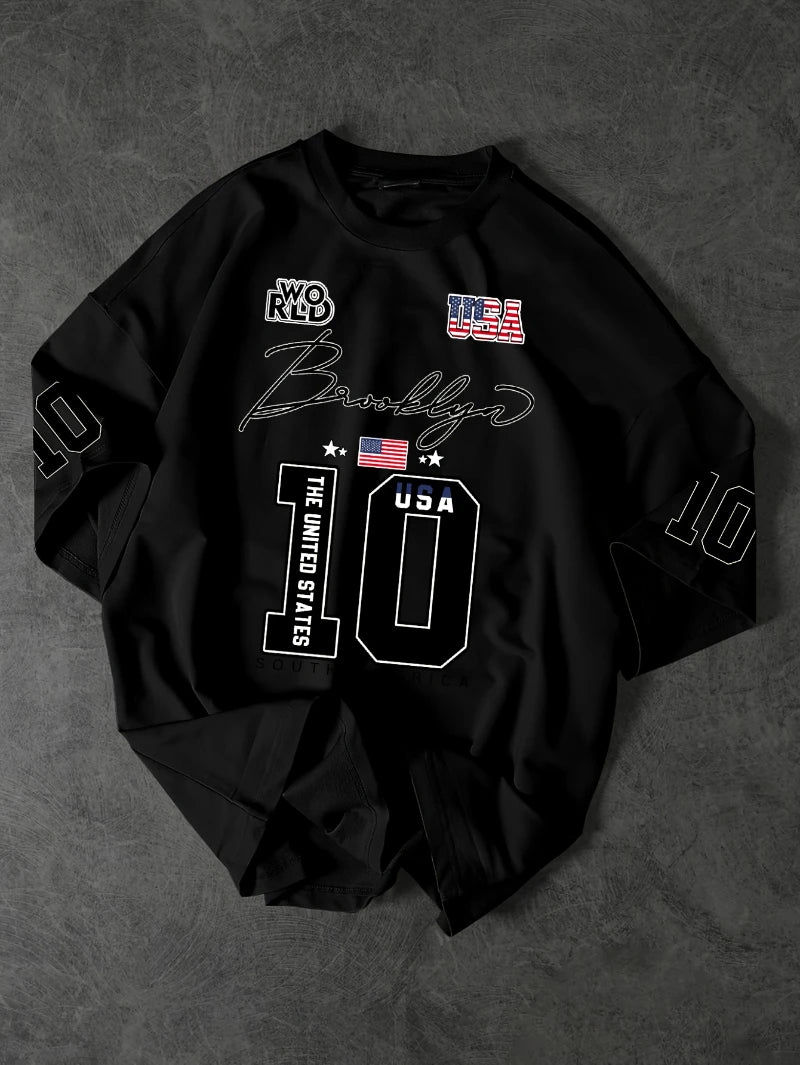 American Street Drop-Shoulder Tee